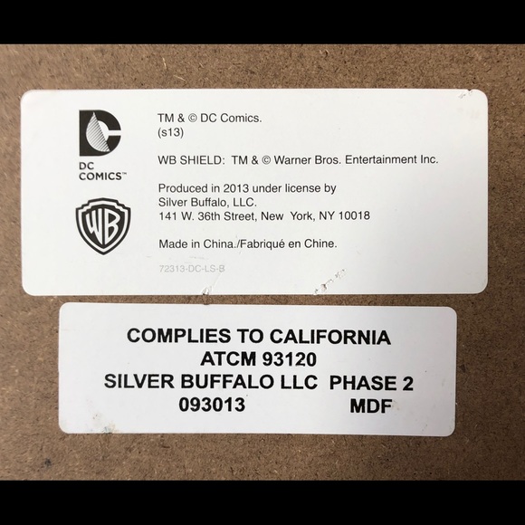 SUPERMAN Poster on Wood, Vintage Look, DC Comics - Picture 3 of 5